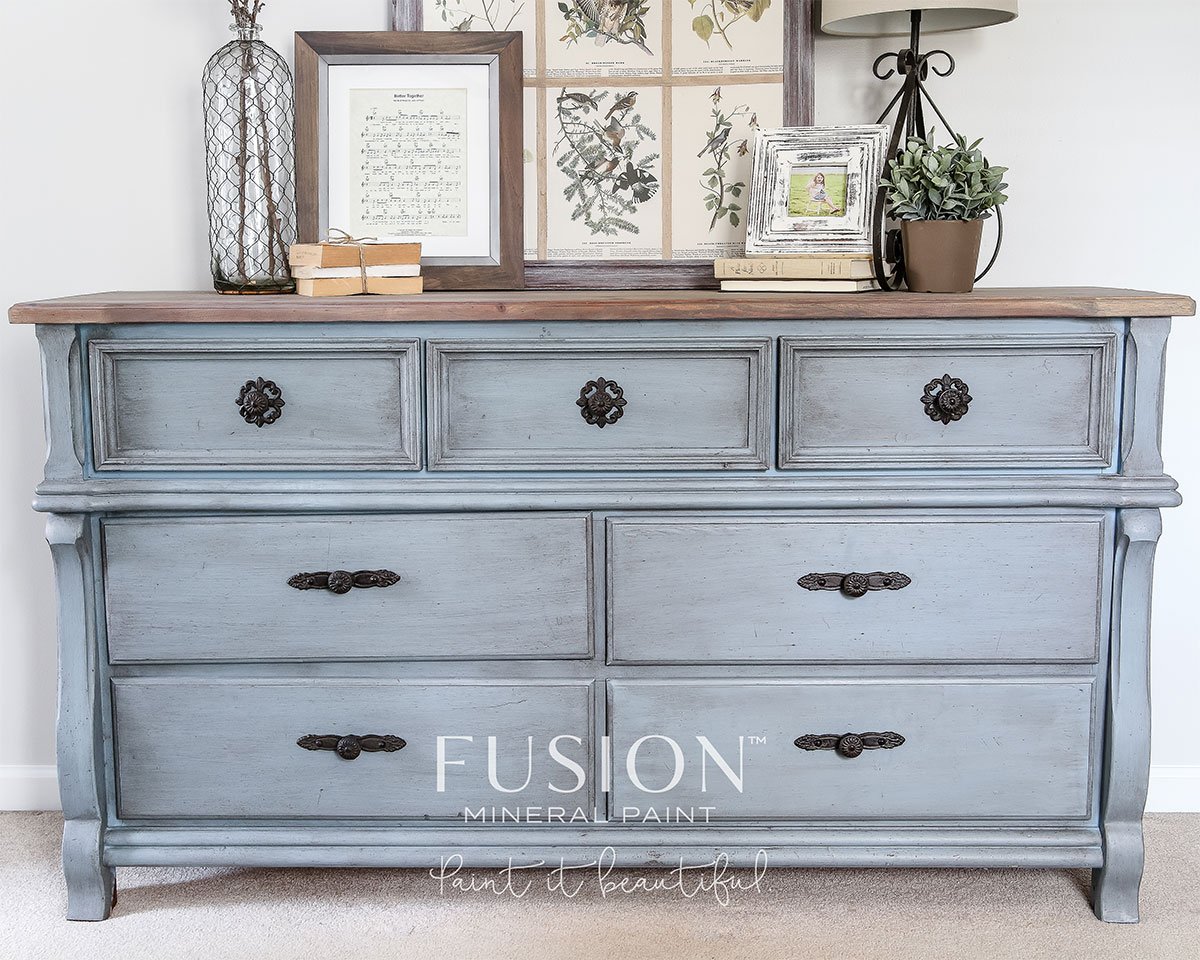 How To Paint Wood Furniture Without Sanding Using Fusion Mineral Paint