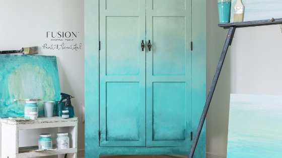 Multicolored Cabinet Paint Finish | 10 Reasons to Buy Fusion Mineral Paint - A Place Called Home GA